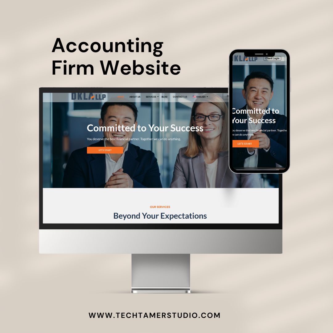 Accounting Firm Website – Techtamer Studio Accounting Firm Website - Techtamer Studio