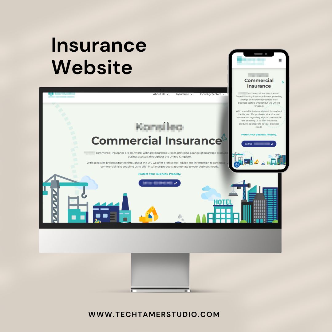 Insurance Website – Techtamer Studio Accounting Firm Website - Techtamer Studio